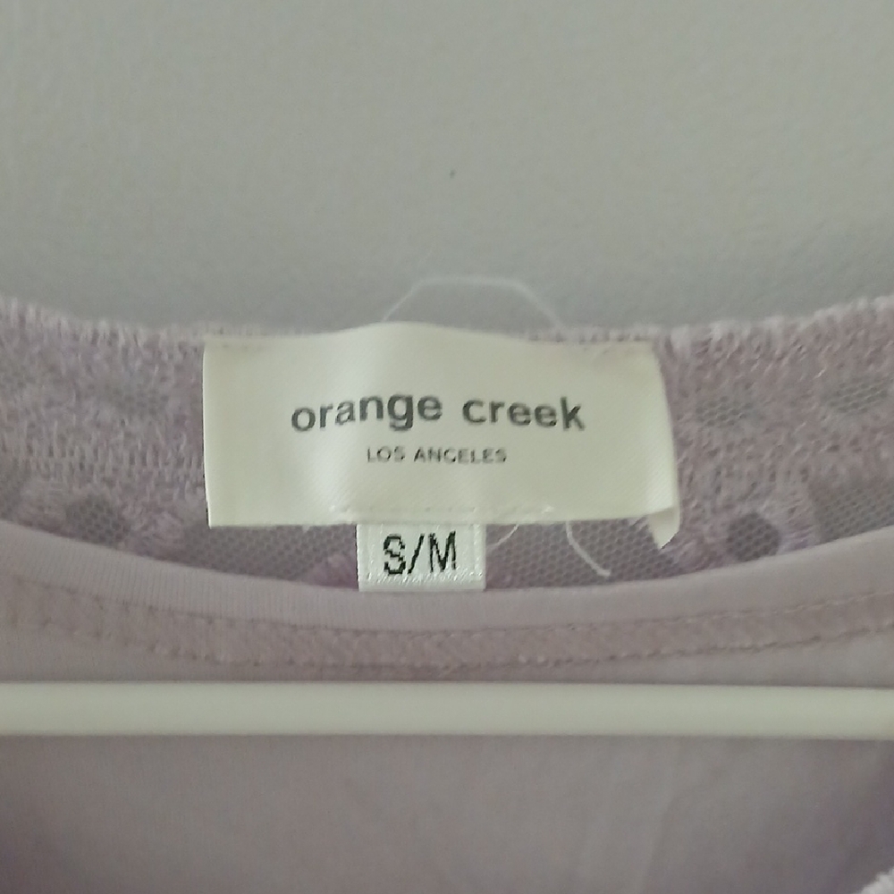 Orange Creek Lilac Embroidered Long Sleeve Dress - Picture 2 of 5